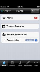 vtiger mobile screen568x568